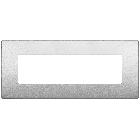 ARKE'-PLACCA CLASSIC 7M METAL.ARGENTO - VIMAR 19657.03 - VIMAR 19657.03 product photo