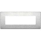 ARKE'-PLACCA CLASSIC 7M ALLUMINIO NATURALE - VIMAR 19657.15 - VIMAR 19657.15 product photo