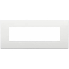 PLACCA CLASSIC 7 MODULI BIANCO - VIMAR 19657.74 product photo
