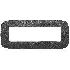 ARKE'-PLACCA ROUND 7M METAL.GRAFITE MATT - VIMAR 19687.21 - VIMAR 19687.21 product photo