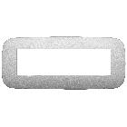 ARKE'-PLACCA ROUND 7M METAL.ARGENTO MATT - VIMAR 19687.23 - VIMAR 19687.23 - VIMAR 19687.23 product photo