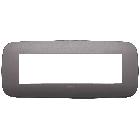 ARKE'-PLACCA ROUND 7M METAL.NICHEL DARK - VIMAR 19687.29 - VIMAR 19687.29 - VIMAR 19687.29 product photo