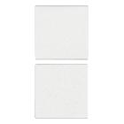 ARKE'-DUE MEZZI TASTI 1M FISSI NEUTRI BIANCO - VIMAR 19751.0.B - VIMAR 19751.0.B - VIMAR 19751.0.B product photo