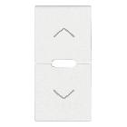 ARKE'-DUE MEZZI TASTI 1M SIMBOLI FRECCE BIANCO - VIMAR 19755.2.B - VIMAR 19755.2.B - VIMAR 19755.2.B product photo