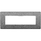 Placca fit 7M ardesia matt - VIMAR 19957.02 - VIMAR 19957.02 product photo