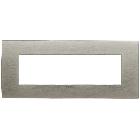 PLACCA FIT 7M ACCIAIO SPAZZOLATO - VIMAR 19957.08 - VIMAR 19957.08 product photo