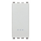 PULSANTE 1P NO 10 A 250 V~ ILLUMINABILE TASTO SOSTITUIBILE NEXT - VIMAR 20008.N product photo