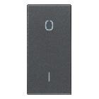 EIKON-TASTO 1M SIMBOLO O/I GRIGIO - VIMAR 20021.99 - VIMAR 20021.99 product photo