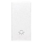 EIKON-TASTO 1M ILLUMIN.SIMBOLO LUCE BIANCO - VIMAR 20021.L.B - VIMAR 20021.L.B product photo