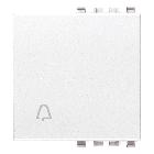 EIKON-TASTO 2M ILLUMIN.SIMB.CAMPANELLO BIANCO - VIMAR 20022.C.B product photo