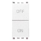 EIKON-2 PULS.INDIP.NO+NC 10A BIANCO - VIMAR 20058.B product photo