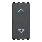 EIKON-COMMUTATORE 2P 10AX GRIGIO - VIMAR 20060 - VIMAR 20060 product photo