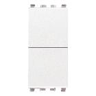 DUE PULSANTI INDIPENDENTI NO+NO 10A BIANCO - VIMAR 20066.B product photo