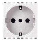 EIKON-PRESA 2P+T 16A UNEL BIANCO - VIMAR 20209.B - VIMAR 20209.B product photo