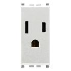 EIKON-PRESA SICURY 2P+T 15A USA+SASO NEXT - VIMAR 20242.N - VIMAR 20242.N - VIMAR 20242.N product photo