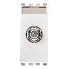 PRESA COASSIALE TIPO F FEMMINA BIANCO - VIMAR 20318.B product photo