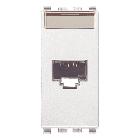 PRESA RJ45 NETSAFE CAT6 UTP BIANCO - VIMAR 20339.13.B - VIMAR 20339.13.B product photo