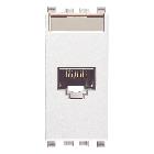 EIKON-PRESA RJ45 NETSAFE CAT6 UTP 110 BIANCO - VIMAR 20339.6.B - VIMAR 20339.6.B product photo