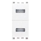 DOPPIA SPIA NEUTRA BIANCO - VIMAR 20388.B - VIMAR 20388.B product photo