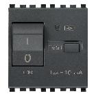 EIKON-INT.MTDIFF.1P+N C10 10MA 3KA 2M GRIGIO - VIMAR 20411.10 - VIMAR 20411.10 product photo