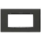 EIKON-PLACCA CLASSIC 4M TECNOP.REFLEX ANTRACITE - VIMAR 20654.42 - VIMAR 20654.42 - VIMAR 20654.42 product photo