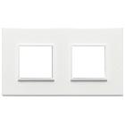 PLACCA 4M (2+2) INT71 BIANCO TOTALE - VIMAR 21643.17 - VIMAR 21643.17 product photo