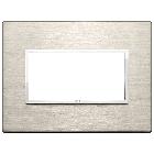 EIKON EVO-PLACCA 4M ALLUMINIO BRONZO CHIARO - VIMAR 21654.04 - VIMAR 21654.04 - VIMAR 21654.04 product photo