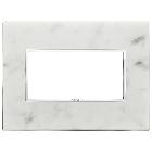 PLACCA 4M BIANCO DI CARRARA - VIMAR 21654.51 - VIMAR 21654.51 - VIMAR 21654.51 product photo