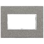 PLACCA 4M QUARZITE GRIGIA - VIMAR 21654.53 - VIMAR 21654.53 product photo