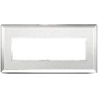 EIKON EVO-PLACCA 7M CRISTALLO ARGENTO GHIACCIO - VIMAR 21657.72 - VIMAR 21657.72 product photo