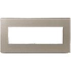 EIKON EVO-PLACCA 7M CRISTALLO OPALE BRUNO - VIMAR 21657.74 - VIMAR 21657.74 - VIMAR 21657.74 product photo