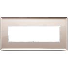EIKON EVO-PLACCA 7M CRISTALLO SPECCHIO BRONZATO - VIMAR 21657.75 - VIMAR 21657.75 product photo