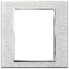 EIKON EVO-PLACCA 8M ALLUMINIO GRIGIO NEXT - VIMAR 21668.02 - VIMAR 21668.02 product photo