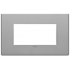 PLACCA 4 MODULI, METALLO BASE, NEXT - VIMAR 22654.02 product photo