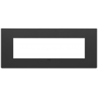 PLACCA 7 MODULI GRIGIO ANTRACITE EIKON - VIMAR 22657.03 product photo