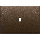 PLACCA 3MX1 VINTAGE BRONZO SCURO SPAZZ. - VIMAR 22673.1.12 - VIMAR 22673.1.12 product photo