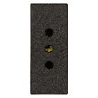 Presa 2P+T 10A P11 nero - VIMAR 30201.G - VIMAR 30201.G product photo