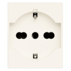 PRESA 2P+T 16A P40 UNIVERSALE BIANCO - VIMAR 30210.B product photo