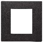 PLACCA 2M NERO - VIMAR 30642.02 - VIMAR 30642.02 product photo