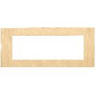 PLACCA 7M ORO SPAZZOLATO - VIMAR 30657.70 product photo