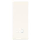 Tasto 1M allineato simbolo chiave bianco - VIMAR 31000.PB product photo