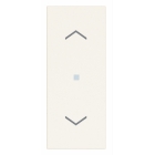 TASTO 1 MODULO ASSIALE SIMBOLO FRECCE BIANCO - VIMAR 31000A.FB product photo