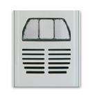 MODULO A/V X RPR1-01-2-3 GRIGIO LUCE - VIMAR RPC5 product photo