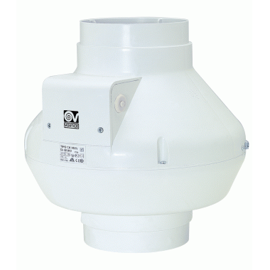ASPIRATORE CENTRIFUGO DA CONDOTTO IN PLASTICA CA 200 V0 E - VORTICE 16038 product photo Photo 01 3XL