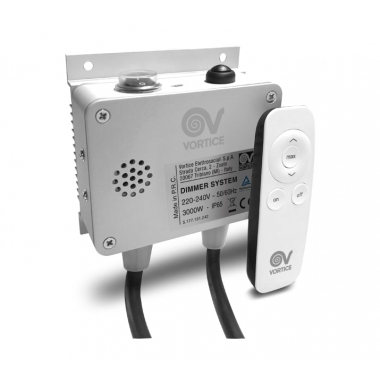SCATOLA DI REGOLAZIONE CON TELECOMANDO DIMMER SYSTEM PER THERMOLOGIKA - VORTICE 21434 product photo Photo 01 3XL