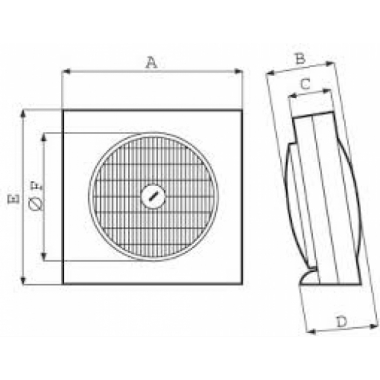 VENTILATORE ROTATIVO PLURID ARIANTE 30 - VORTICE 60790 product photo Photo 02 3XL
