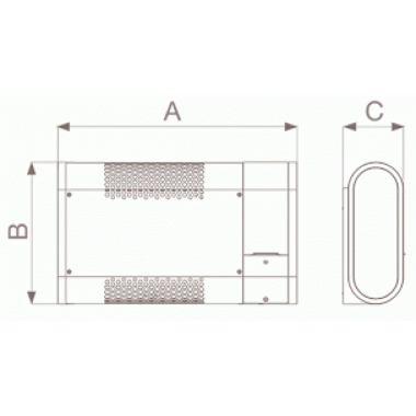 Termoventilatore miniaturizzato MICRORAPID 600-V0 - VORTICE 70602 product photo Photo 04 3XL