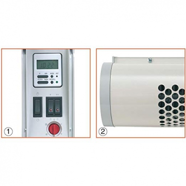 TERMOVENTILATORE MINIATURIZZATO DA INSTALLAZIONE MICRORAPID 1000-V0 - VORTICE 70612 product photo Photo 03 3XL