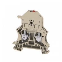 TERMINALE FUSIBILE WSI 6 LD BEIGE WEMID/LED - WEIDMULLER 1011300000 product photo