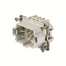 HDC HE 6 MS INS.HDC PIN 500V 24A 6P CONN.VITE - WEIDMULLER 1200000000 - WEIDMULLER 1200000000 product photo